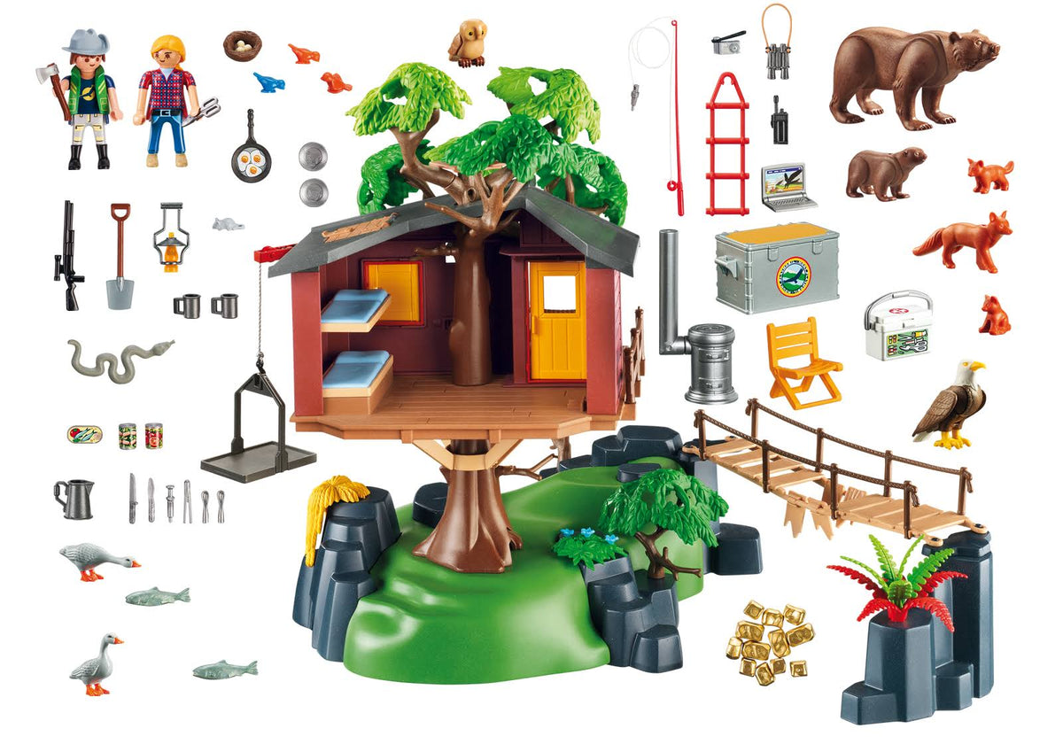 Wildlife Adventure Tree House Playset W26092