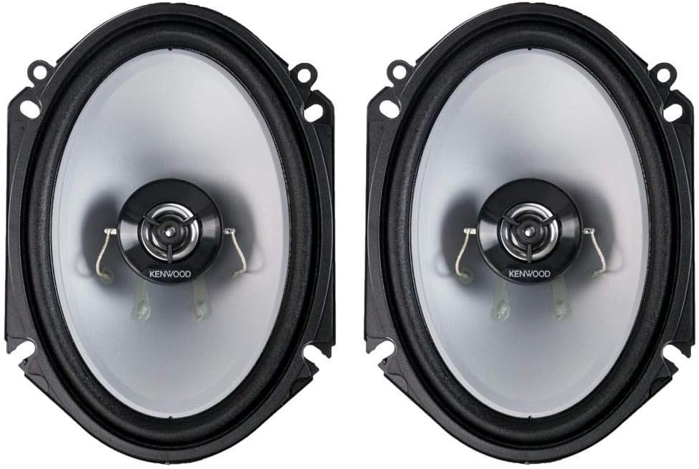 6x8 2-Way 250 Watt Car Stereo Speakers X798219