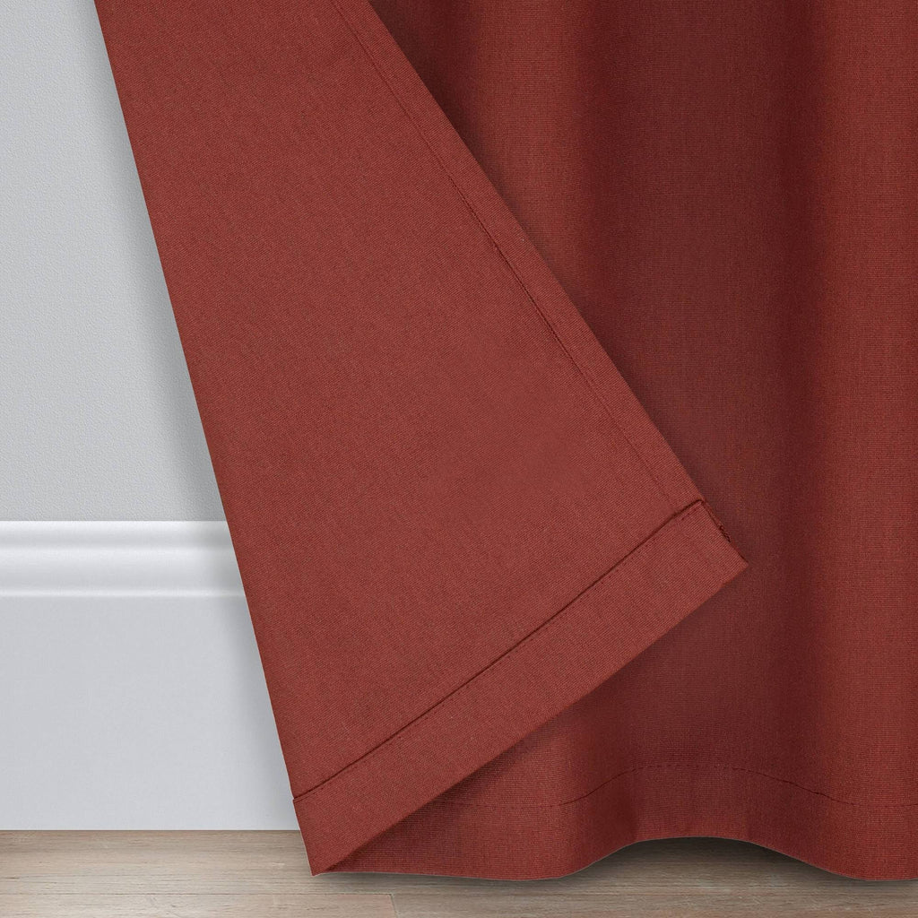 Red Canvas Solid Grommet Panel L782281