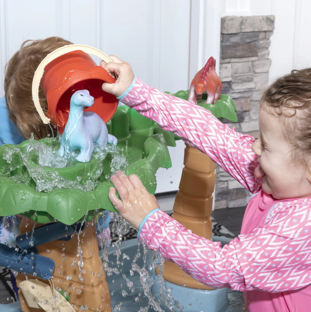 Gray Plastic Water Table with 13-piece Playset H64297