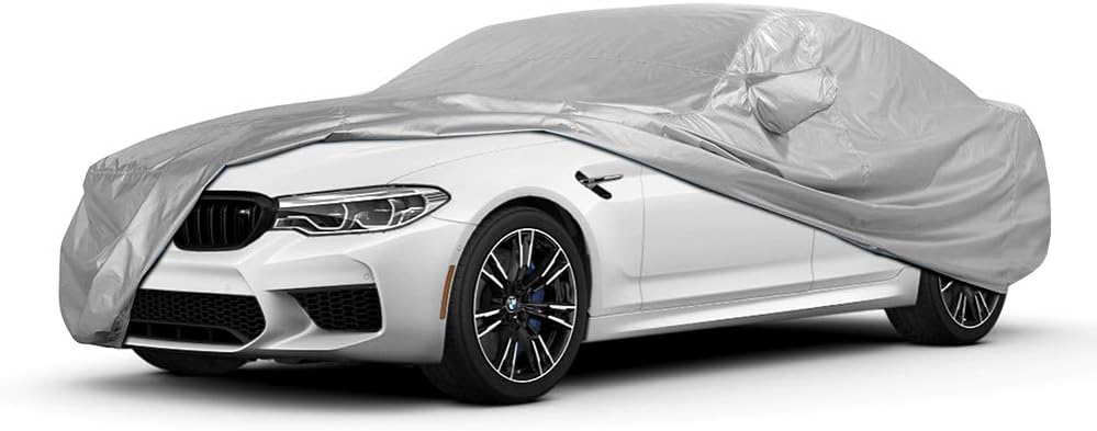 Silver Metallic Car Cover Y200