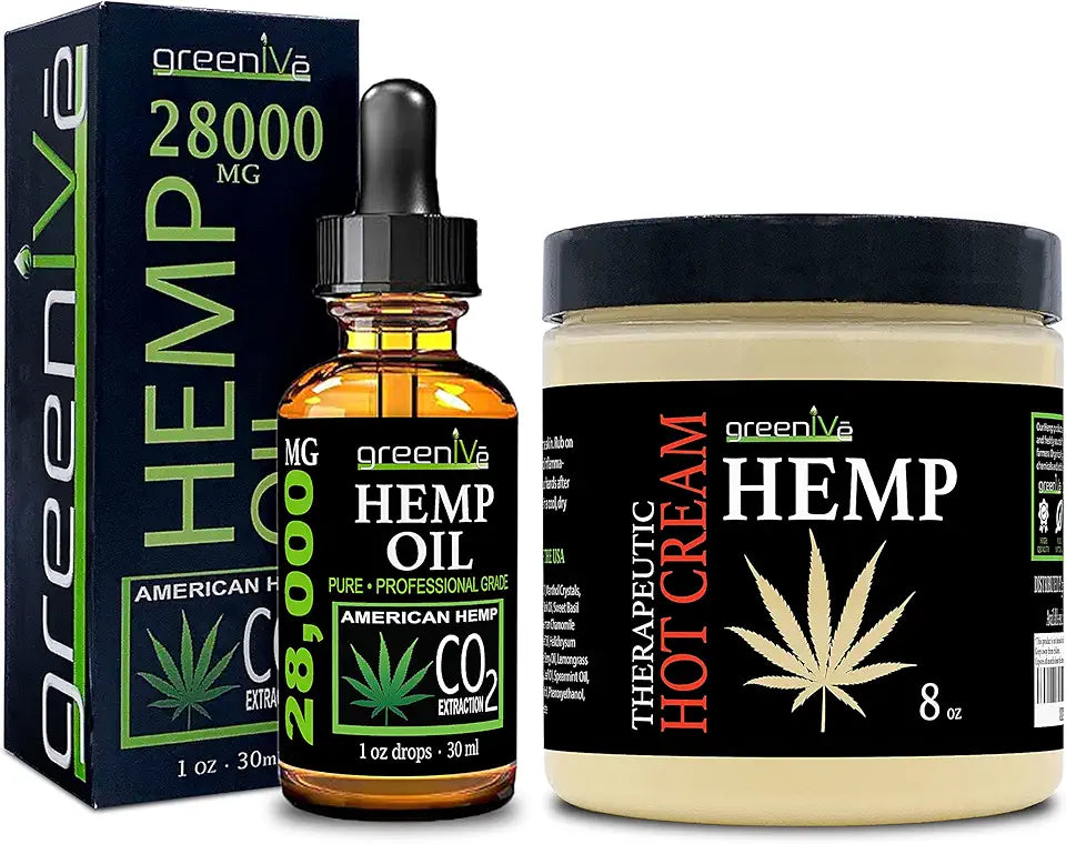 Hemp 28,000mg Hot Cream G328