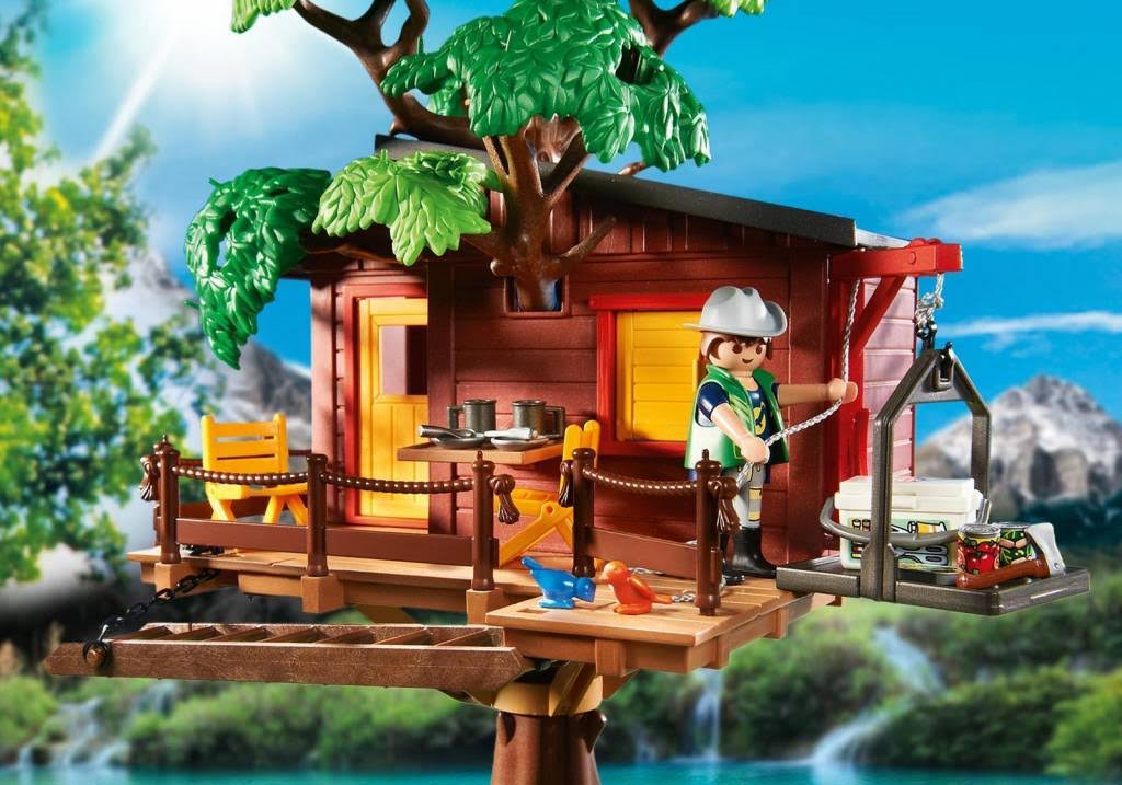 Wildlife Adventure Tree House Playset W26092