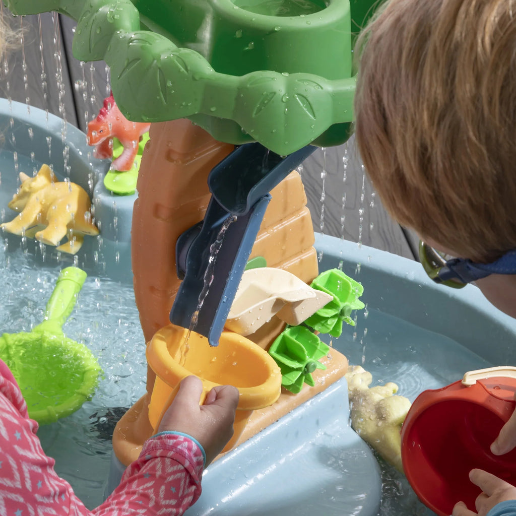 Gray Plastic Water Table with 13-piece Playset H64297