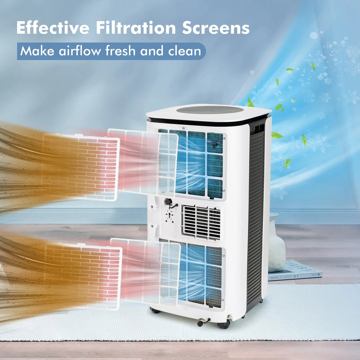 6500 BTU 3 in 1 Portable Air Conditioner O149045