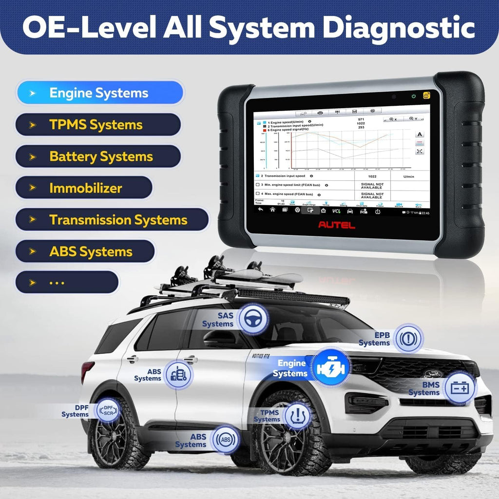 Autel MaxiCOM MK808BT Diagnostic Scan Tool X67125