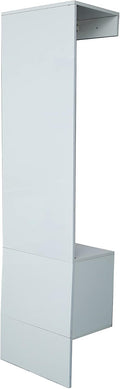 Freestanding Wardrobe Armoire Closet Storage Cabinet with 1-Door H3431